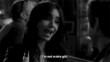 Im Not A Nice Girl Lily Collins GIF - Im Not A Nice Girl Not A Nice Girl Lily Collins GIFs