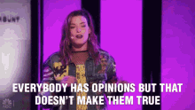 Everybody Has Opinions But That Doesnt Make Them True Mean Girls Musical GIF - Everybody Has Opinions But That Doesnt Make Them True Mean Girls Musical Best Of Broadway GIFs