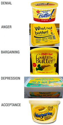 a collage of different types of butter and margarine