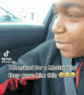 He Asked For A Mcgriddle They Gave Him This GIF