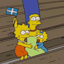 Quebec The Simpsons Quebec Flag GIF - Quebec The Simpsons Quebec Flag Quebec GIFs