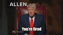 Donald Trump Youre Fired GIF - Donald Trump Youre Fired The Apprentice GIFs