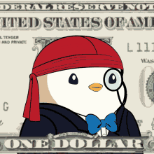 cute meme money penguin doge