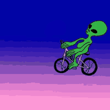Alien Bike GIF - Alien Bike Ayy GIFs