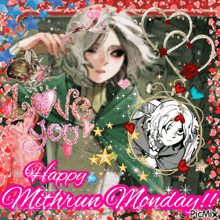 a happy mother 's day greeting with a picture of a girl