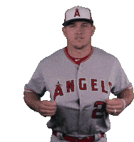 Mike Trout Proud Sticker - Mike Trout Proud Los Angeles Angels Stickers