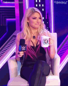 Wwe Wwe Alexa Bliss GIF - Wwe Wwe Alexa Bliss Wwe Moment Of Bliss GIFs