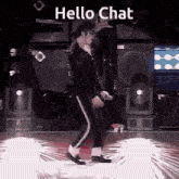 Hello Chat Michael Jackson GIF - Hello Chat Michael Jackson GIFs