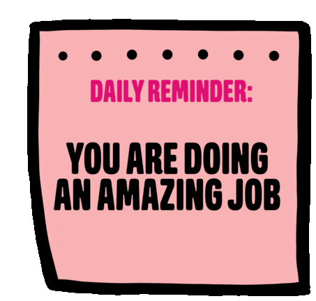 Daily Reminder Youre Amazing Sticker - Daily Reminder Youre Amazing Good Job Stickers