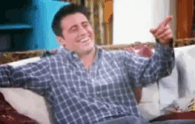 Joey Laughing GIF - Joey Laughing Point GIFs
