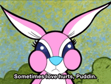Billy And Mandy Bunny GIF - Billy And Mandy Bunny Love Hurts GIFs