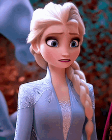 Frozen Elsa GIF - Frozen Elsa Cringe GIFs