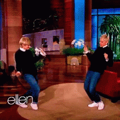 Ellen De Generes Ellen Dance GIF - Ellen De Generes Ellen Ellen Dance GIFs