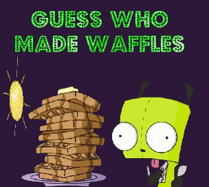 Guess Who Made Waffles Waffle Day Gif - Guess Who Made Waffles Waffles  Waffle Day - Discover & Share Gifs