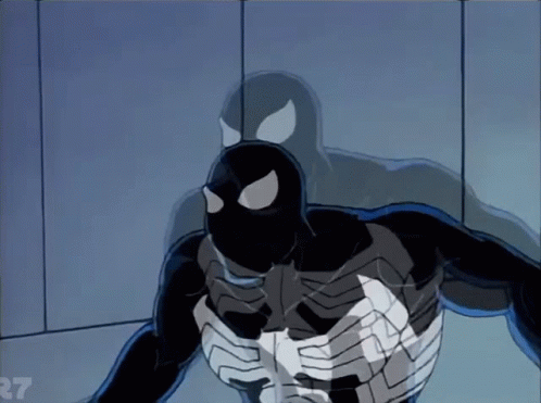 Black Spiderman Spiderman GIF - Black Spiderman Spiderman Venom - Discover  & Share GIFs
