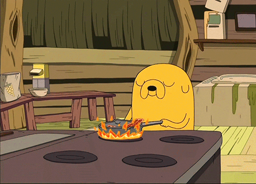 Breakfast GIF - Adventure Time Jake Breakfast GIFs