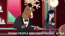 Young People And Their Phones Annoyed GIF