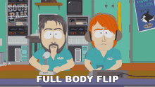 Full Body Flip South Park GIF