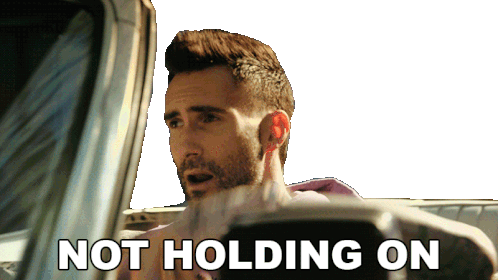 Not Holding On Adam Levine Sticker - Not Holding On Adam Levine Beautiful Mistakes Stickers