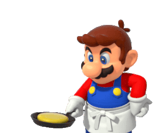 Mario Cooking Sticker - Mario Cooking Nintendo Stickers