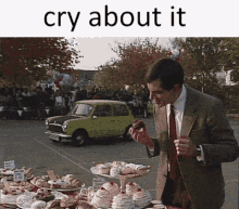 Cry About It Mr Bean GIF