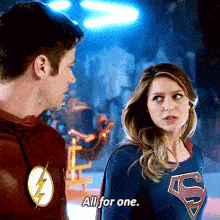 Supergirl All For One GIF - Supergirl All For One Kara Danvers GIFs