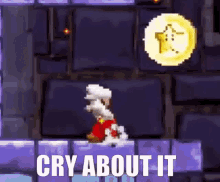 Cry Mario GIF - Cry Mario Shuffle GIFs