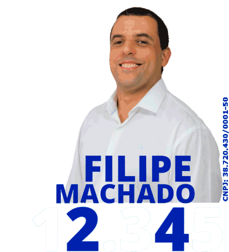 Vereador Filipe Machado12345 Sticker - Vereador Filipe Machado12345 Stickers