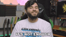 Its Not Enough Andrew Baena GIF - Its Not Enough Andrew Baena Insufficient GIFs