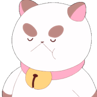 Eating Puppycat Sticker - Eating Puppycat Bee And Puppycat Stickers