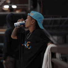 Drinking Red Bull GIF - Drinking Red Bull Have A Break GIFs