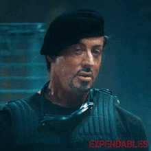excuse me barney ross sylvester stallone the expendables huh