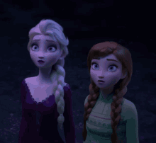 Anna Elsa GIF - Anna Elsa Frozen2 GIFs