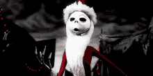 The Nightmare Before Christmas Santa GIF - The Nightmare Before Christmas Jack Skellingon Scary Santa GIFs