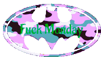 Monday Fuck Monday Sticker - Monday Fuck Monday Batman Stickers
