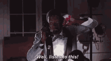 Marvin Berry GIF - Marvin Berry Listen Phone GIFs