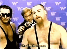the time has come hart foundation the anvil jim neidhart