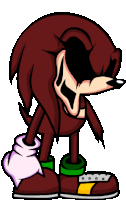 Knuckles Exe Sticker - Knuckles Exe Stickers