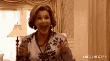 Arrested Development Lucielle Bluth GIF - Arrested Development Lucielle Bluth Giddy GIFs