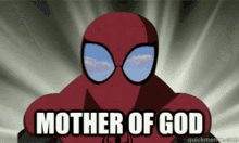 Ultimate Spider Man Mother Of God GIF - Ultimate Spider Man Mother Of God Close Up GIFs
