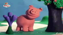 Pink Pig Pig GIF - Pink Pig Pig Dancing Pig GIFs