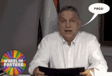 Viktor Orbán Pirosi GIF - Viktor Orbán Pirosi Wheel Of Fortune GIFs