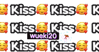 Kiss Emoji Sticker - Kiss Emoji Stickers