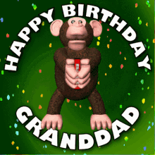 Happy Birthday Granddad Happy Birthday Grandpa GIF - Happy Birthday Granddad Happy Birthday Grandpa Happy Birthday Grandad GIFs