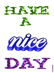 Animated Greeting Card Have A Nice Day GIF