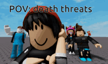 Death Threats Roblox Death Threats Meme GIF
