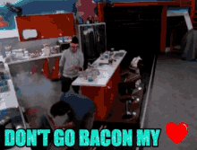Bbvalentines Bacon GIF - Bbvalentines Bacon Dont Go Bacon My Heart GIFs