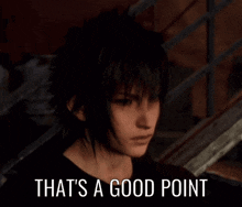 Noctis That'S A Good Point GIF
