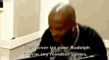 Never Let Poor Rudolph GIF