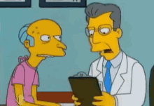 Raffreddore Raffreddato Raffreddata Influenza Influenzato Influenzata GIF - The Simpsons Signor Burns Flu GIFs